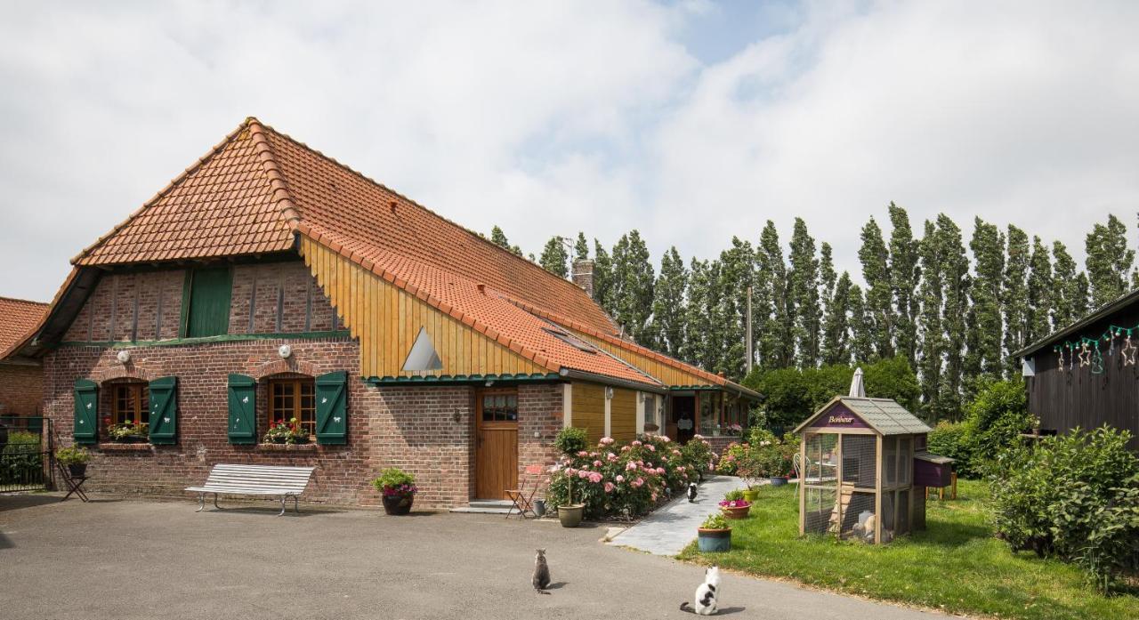 アーズブルック Gite De La Ferme Des Crins Blancsヴィラ エクステリア 写真